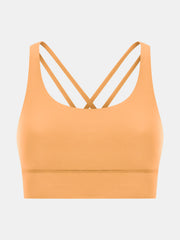 Crisscross Scoop Neck Active Tank