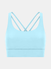 Crisscross Scoop Neck Active Tank