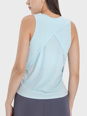 Round Neck Active Tank