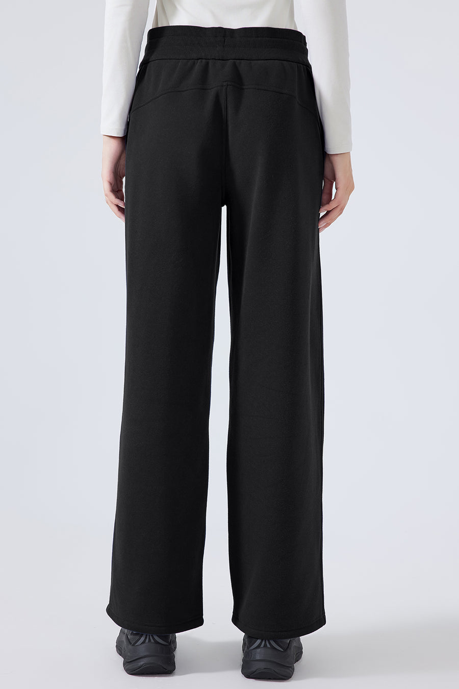 Drawstring Wide Leg Pants